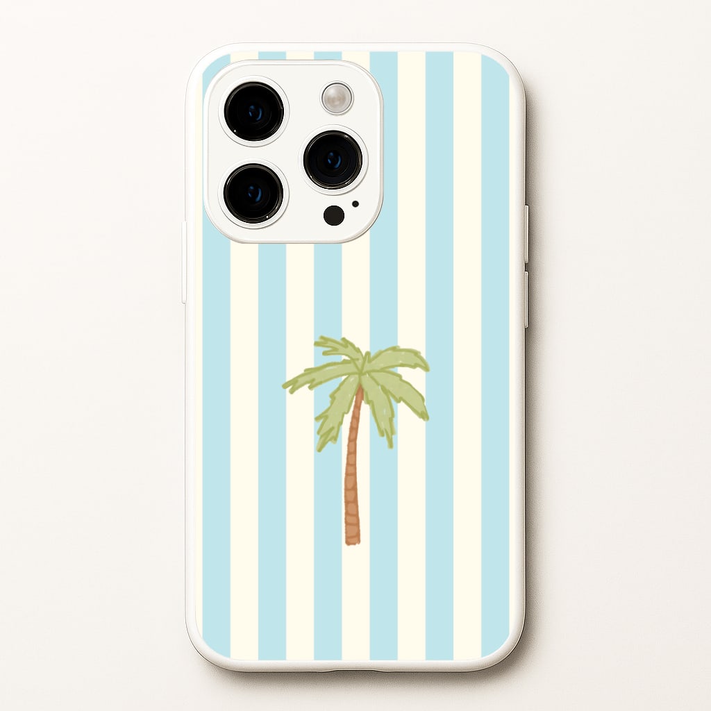 Seafront Palm iPhone 14 Pro Max Case