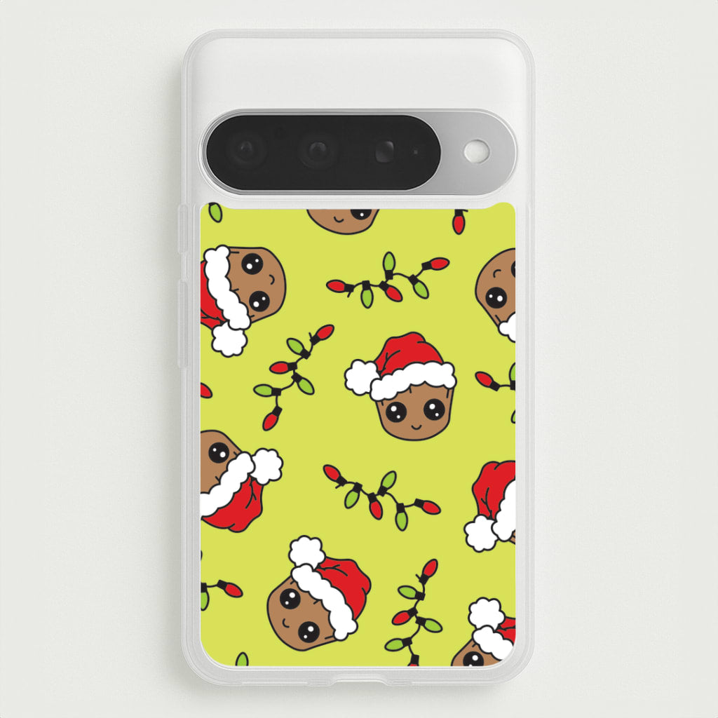Christmas Tree Hero Pattern Google Pixel 10 Pro XL Case