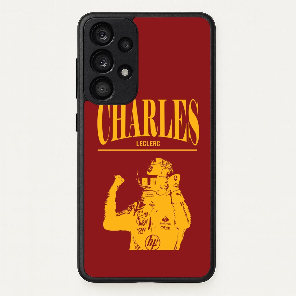 Charles Red And Gold Galaxy A53 Case
