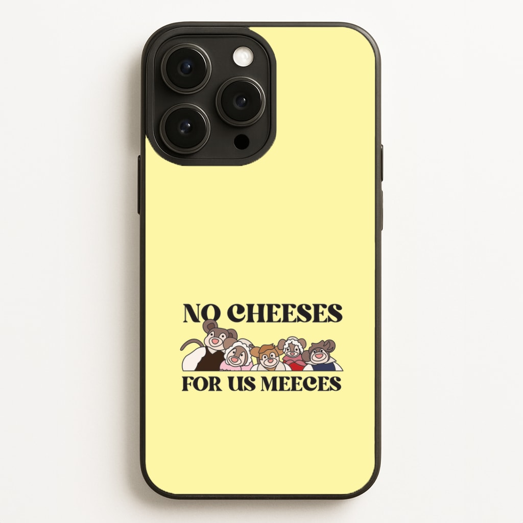 No Cheeses For Us Meeces II iPhone 12 Pro Max Case