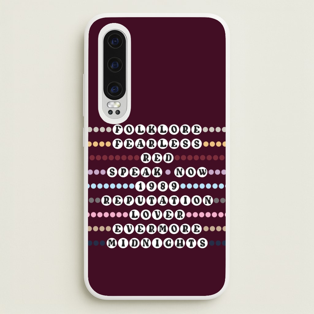 Concert Bracelets Huawei P30 Case