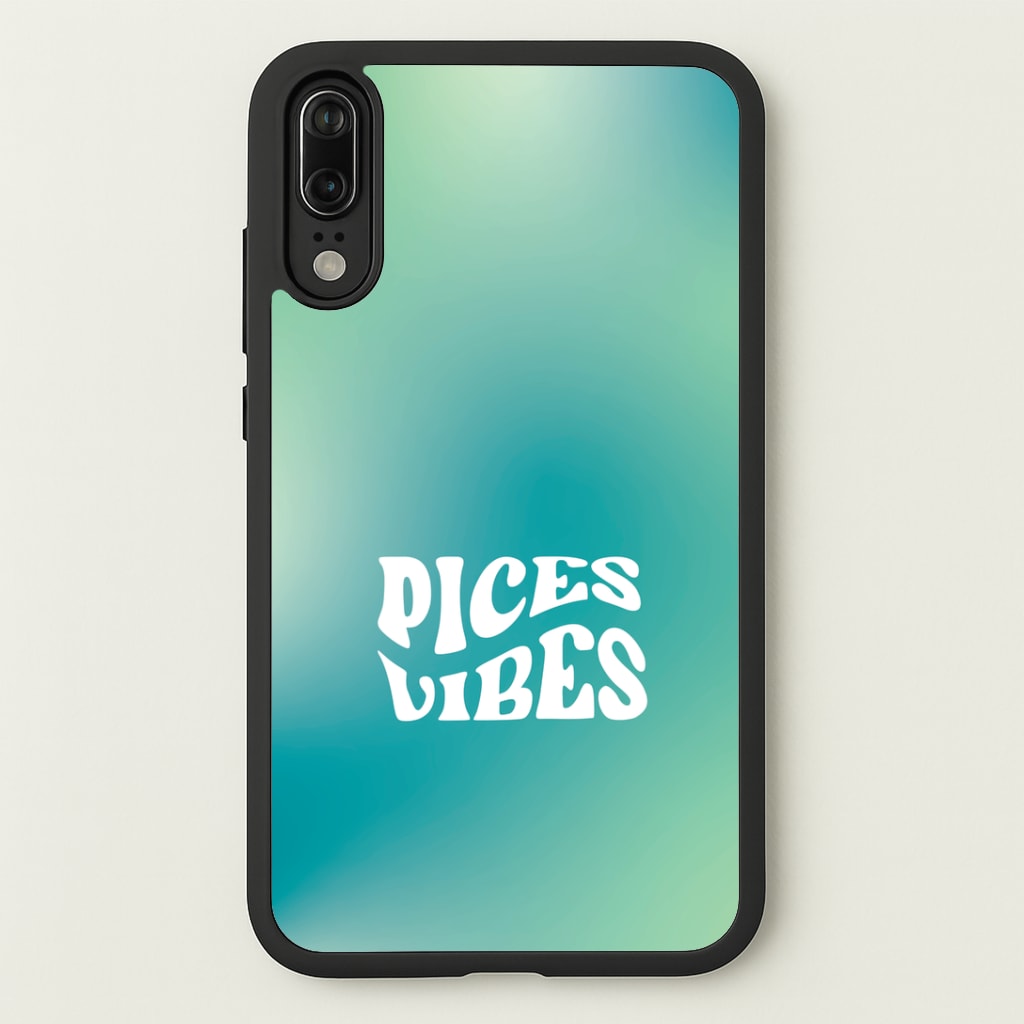 Pices Vibes Gradient Zodiac Huawei P20 Case