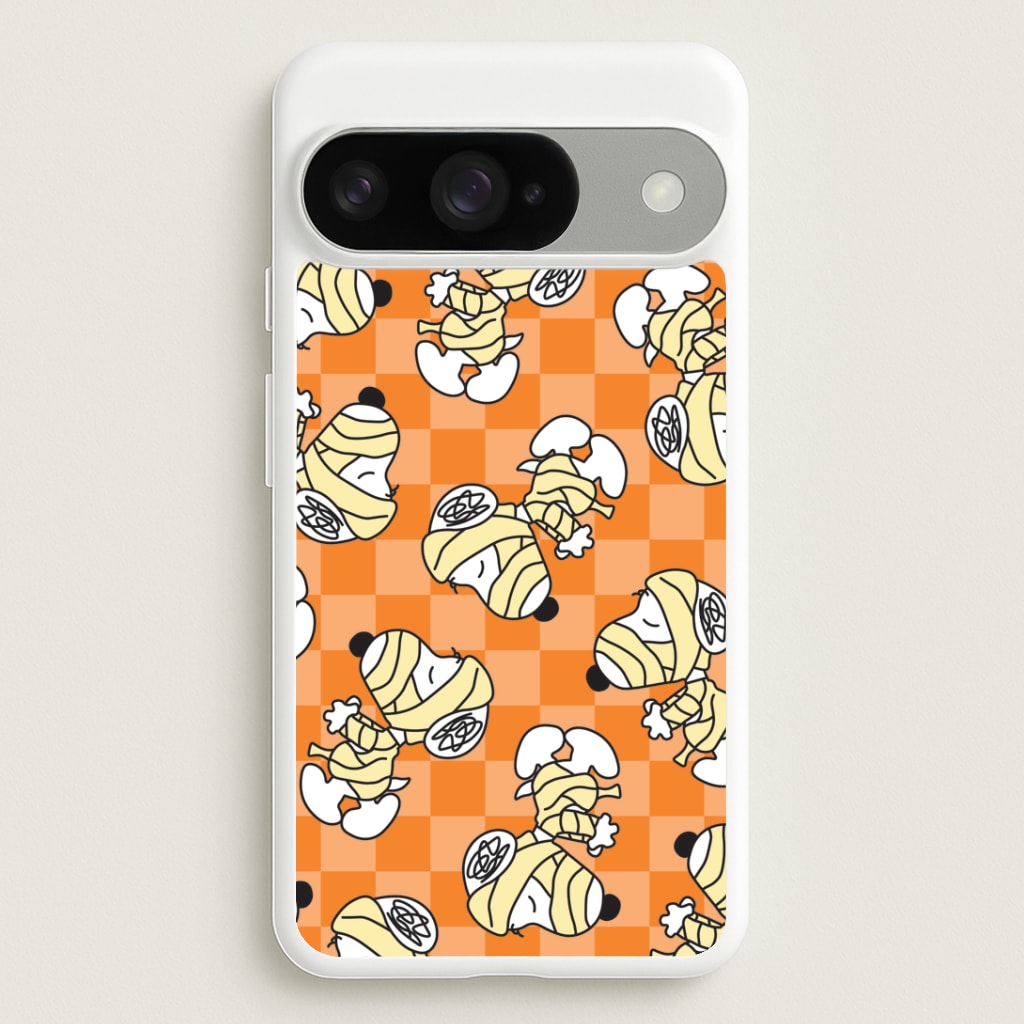 Mummy Cartoon Beagle Pattern Google Pixel 10 / 10 Pro Case
