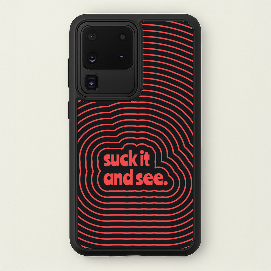 Suck It And See Psychedelic Galaxy S20 Ultra Case