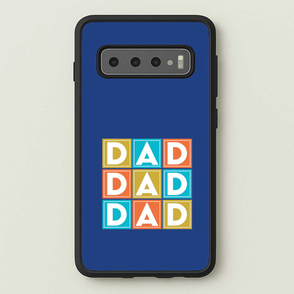 Dad Cubes Galaxy S10 Plus Case
