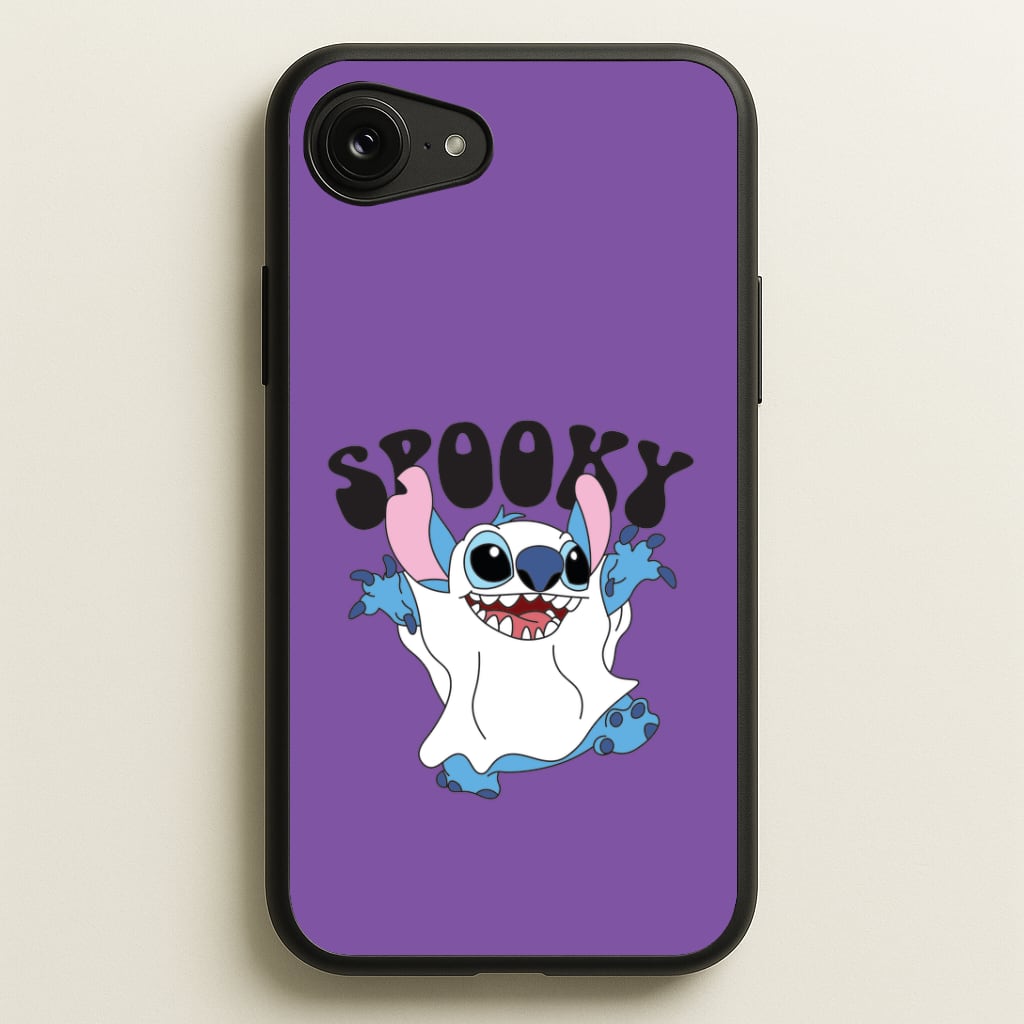 Spooky Cute Blue Alien iPhone 16e Case