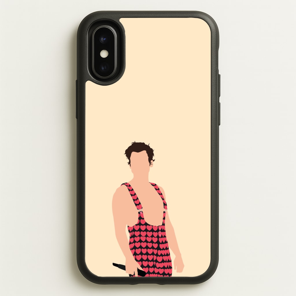 Harry Heart Jumpsuit iPhone X / XS Case