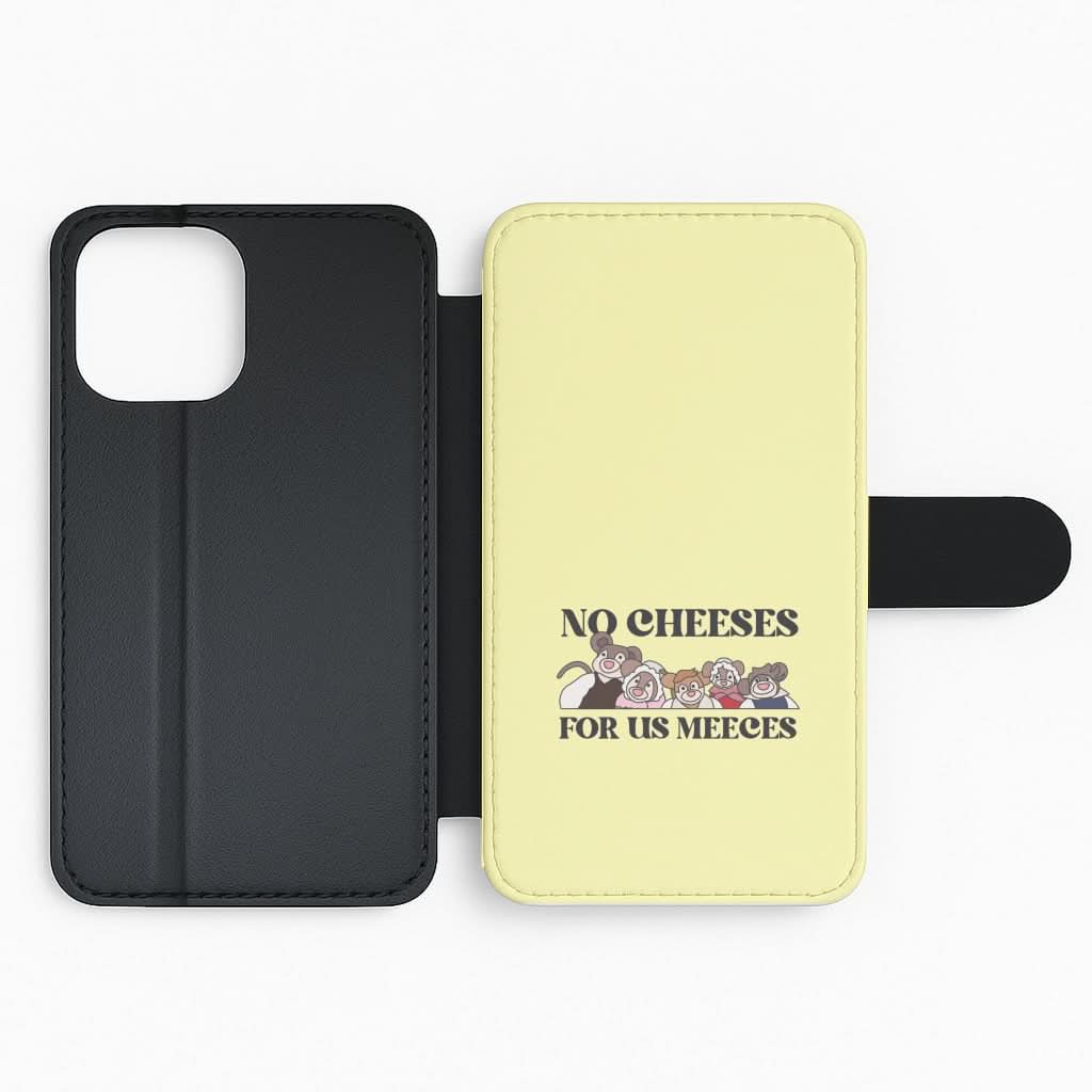 No Cheeses For Us Meeces II Flip Phone Case