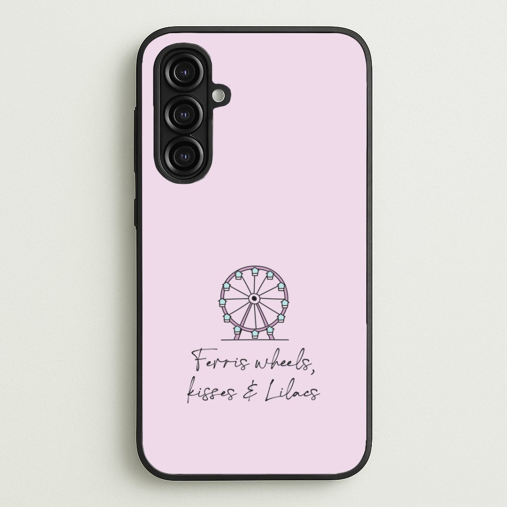 Ferris Wheels, Kisses & Lilacs Galaxy A16 Case