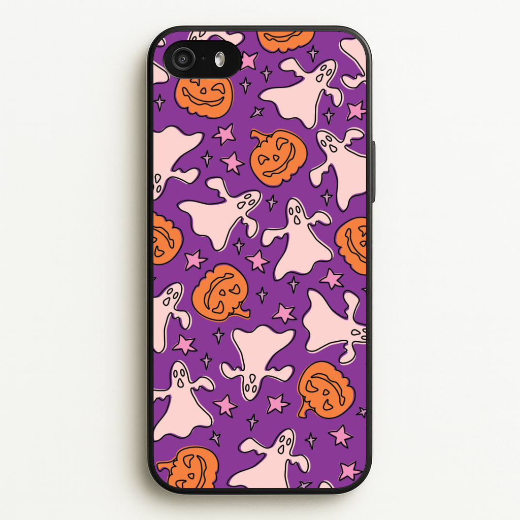 Abstract Halloween Pattern iPhone 5 / 5s / SE 2016 Case