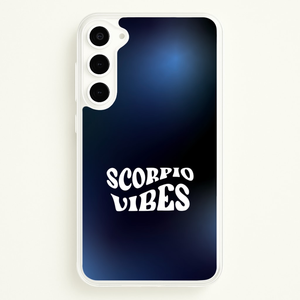 Scorpio Vibes Gradient Zodiac Galaxy S23 Case