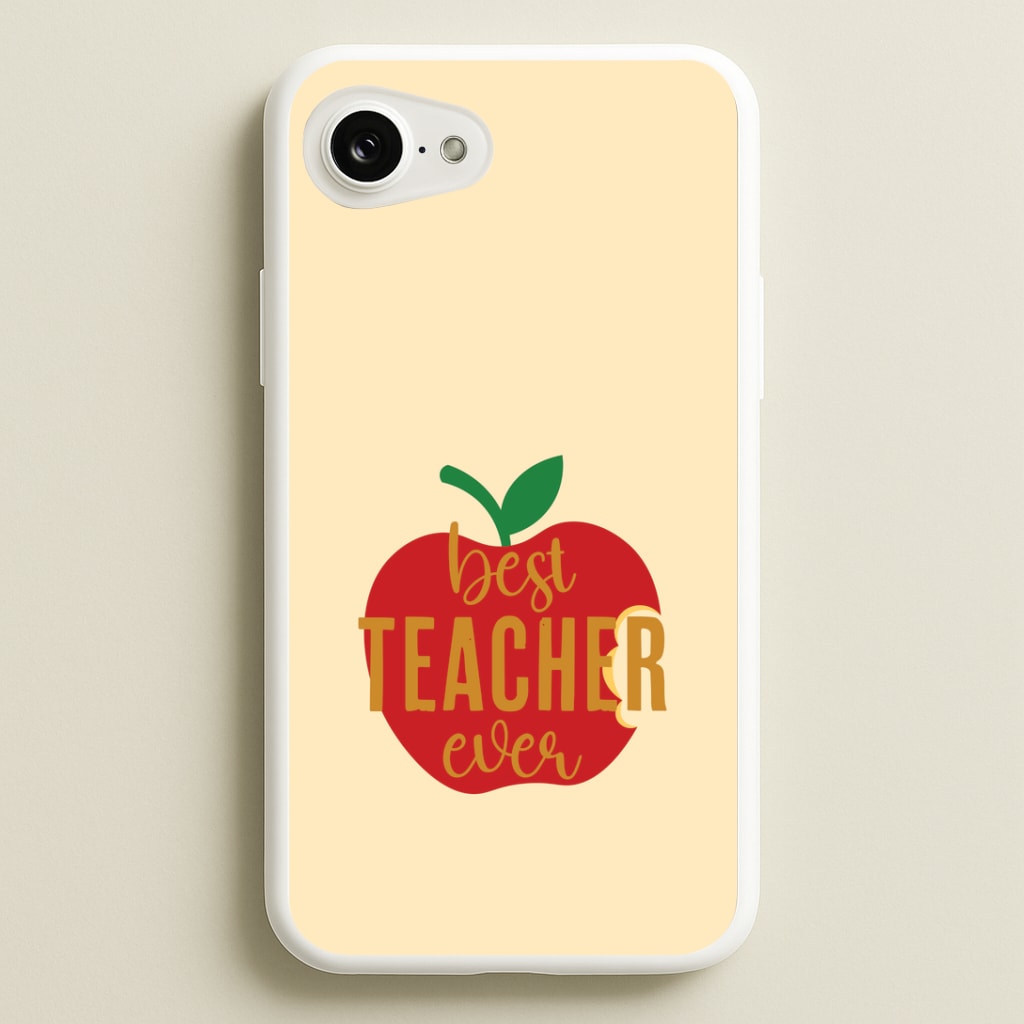 Apple Best Teacher Ever iPhone 16e Case