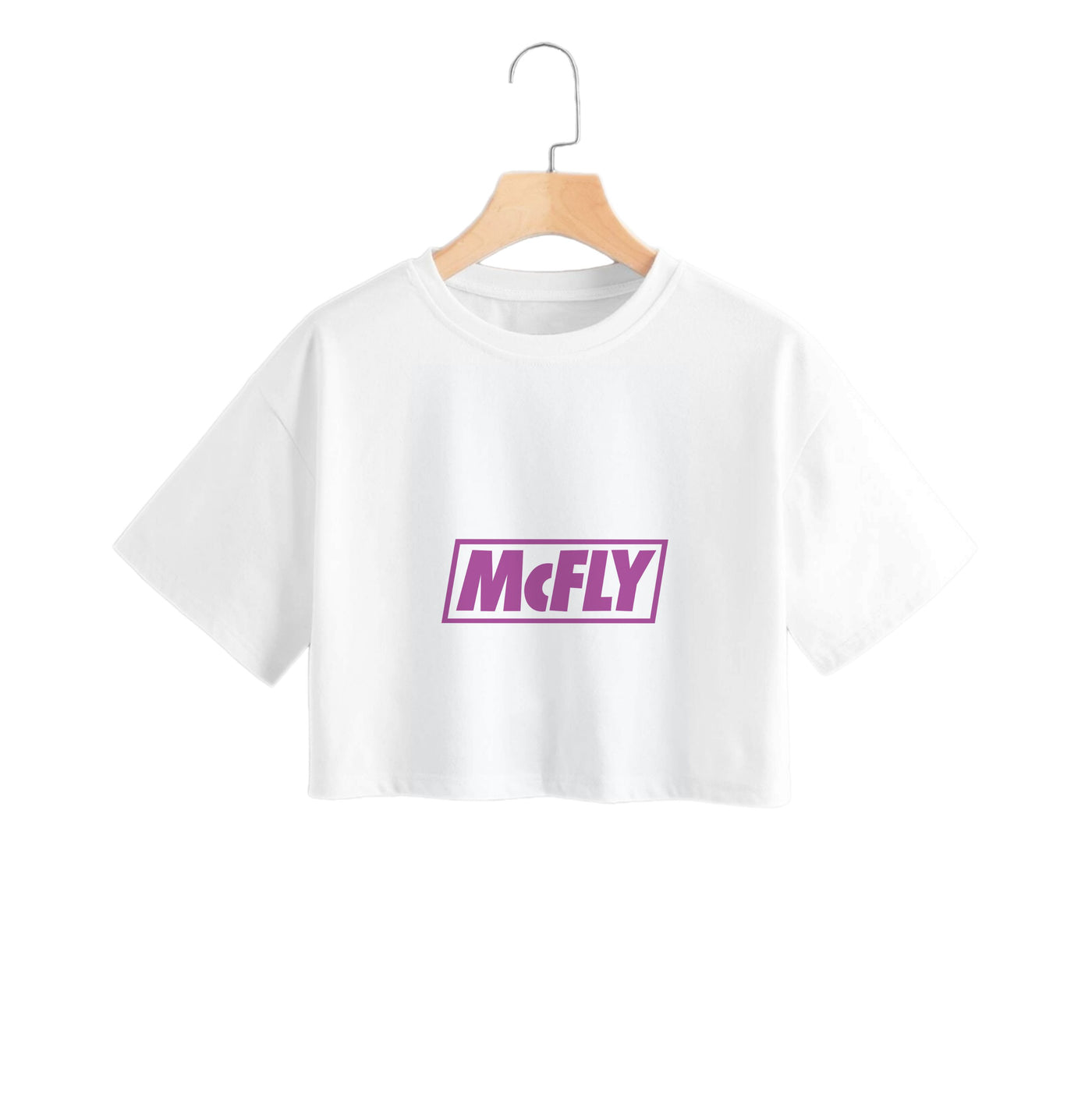 Yellow And Purple - McFly Crop Top
