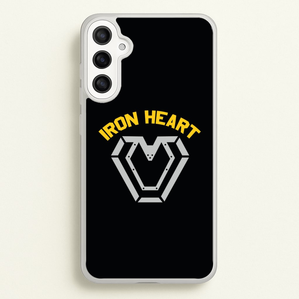 Metal Hero Heart Galaxy A34 Case