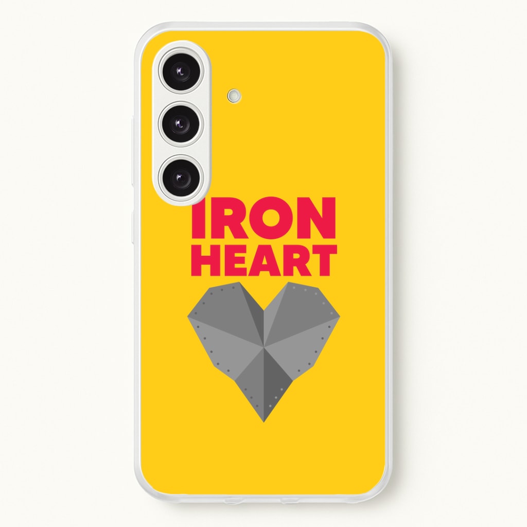 Metal Heart Galaxy S24FE Case