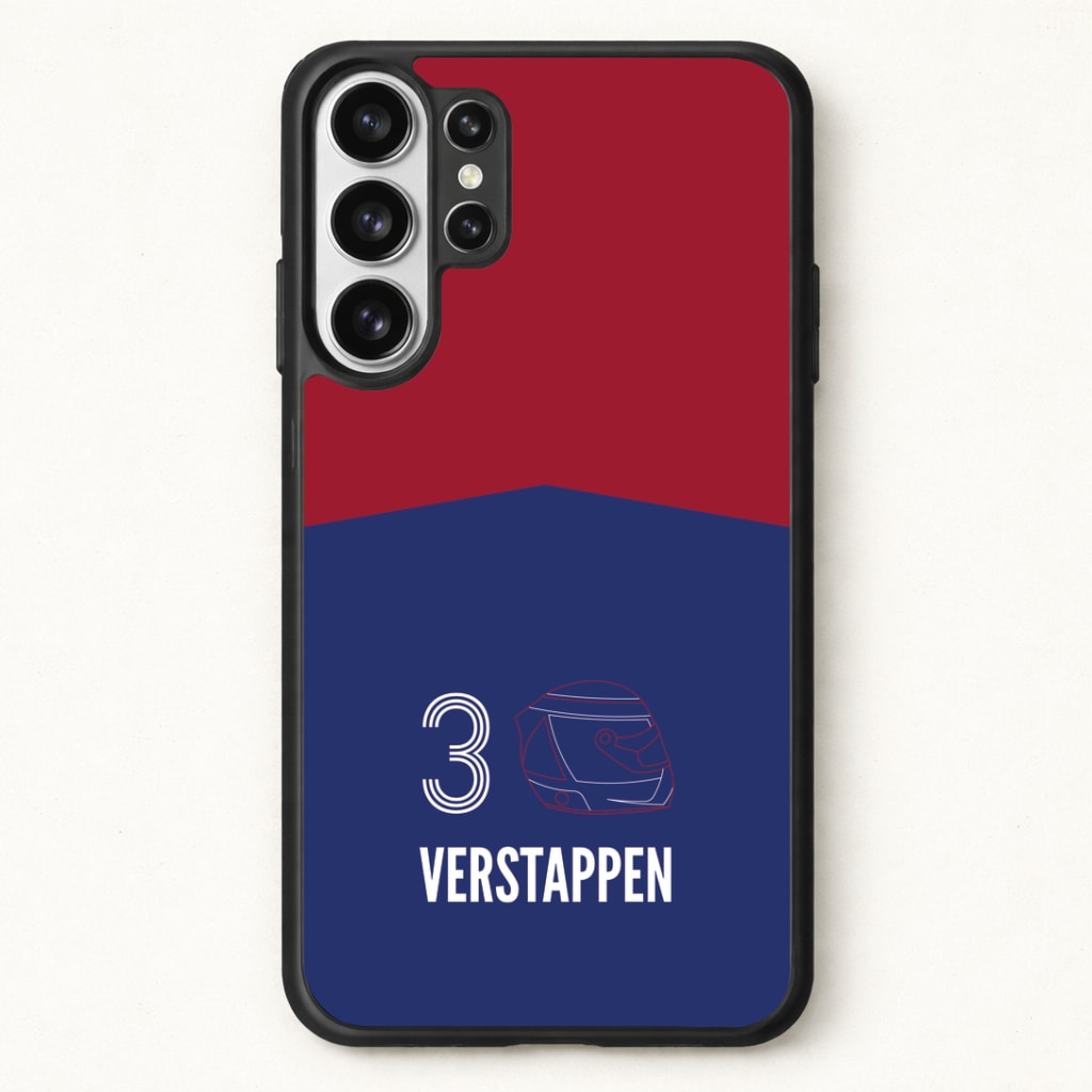 Verstappen Helmet 2026 Galaxy S26 Ultra Case