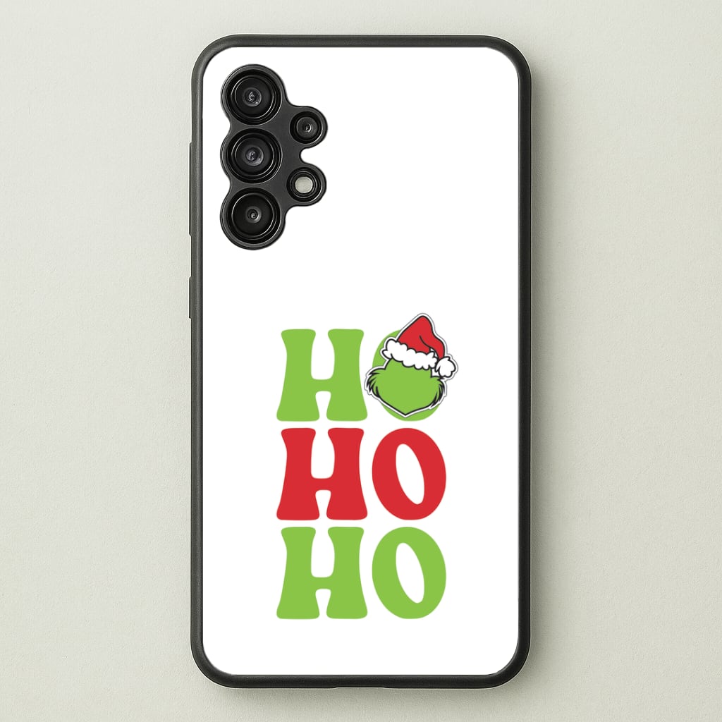 Green Ho Ho Ho Galaxy A13 Case