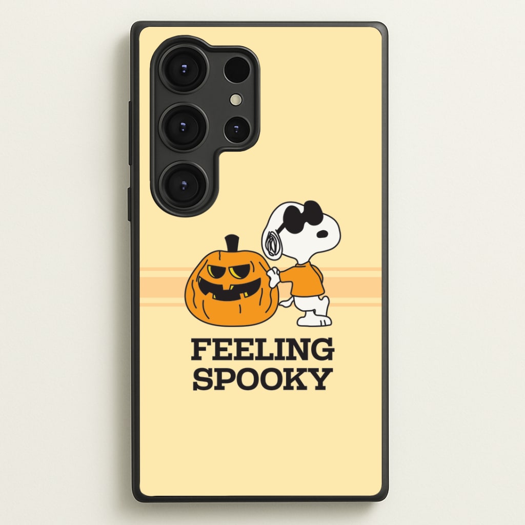 Feeling Spooky Cartoon Beagle Galaxy S25 Ultra Case