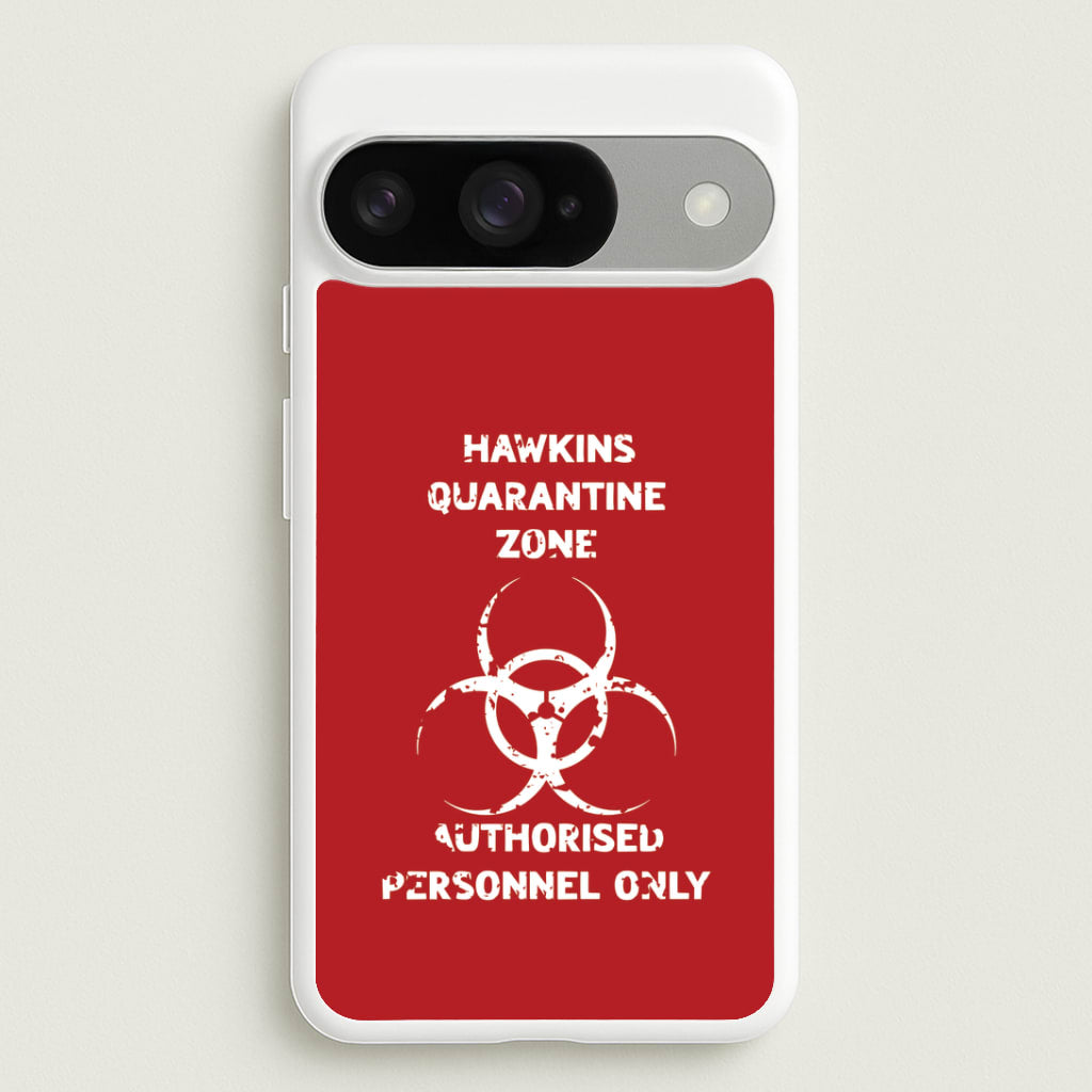 Hawkins Quarantine Zone Google Pixel 10 / 10 Pro Case