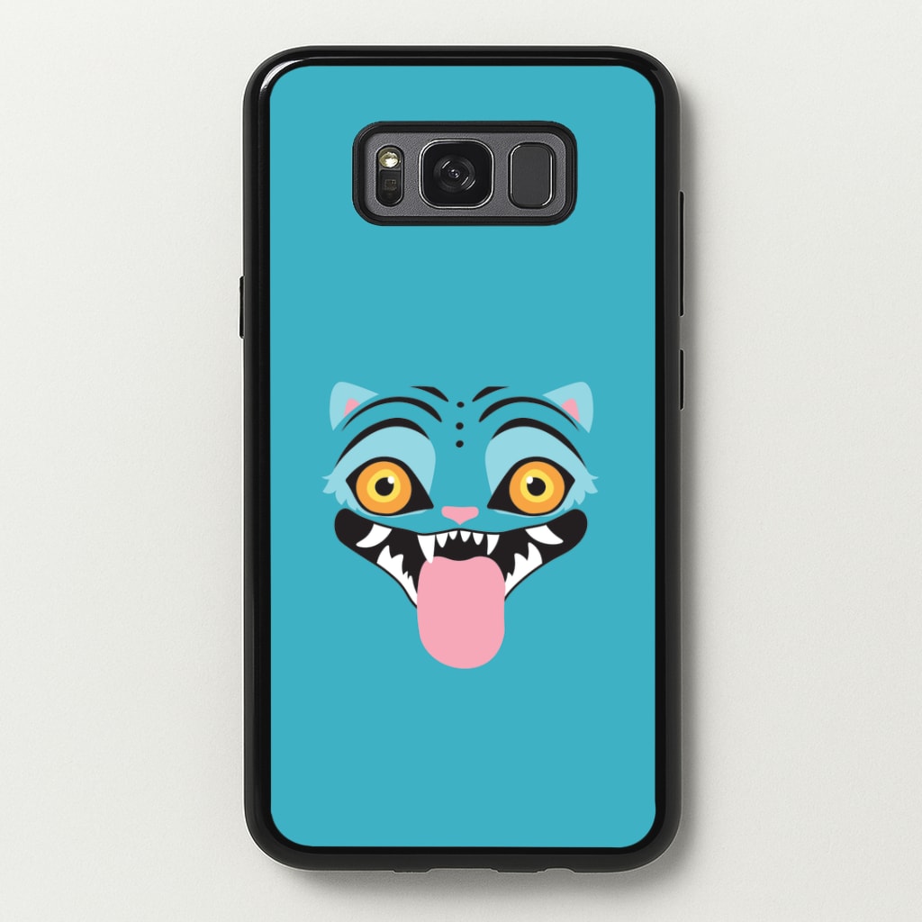 Demon Cat Face Galaxy S8 Case
