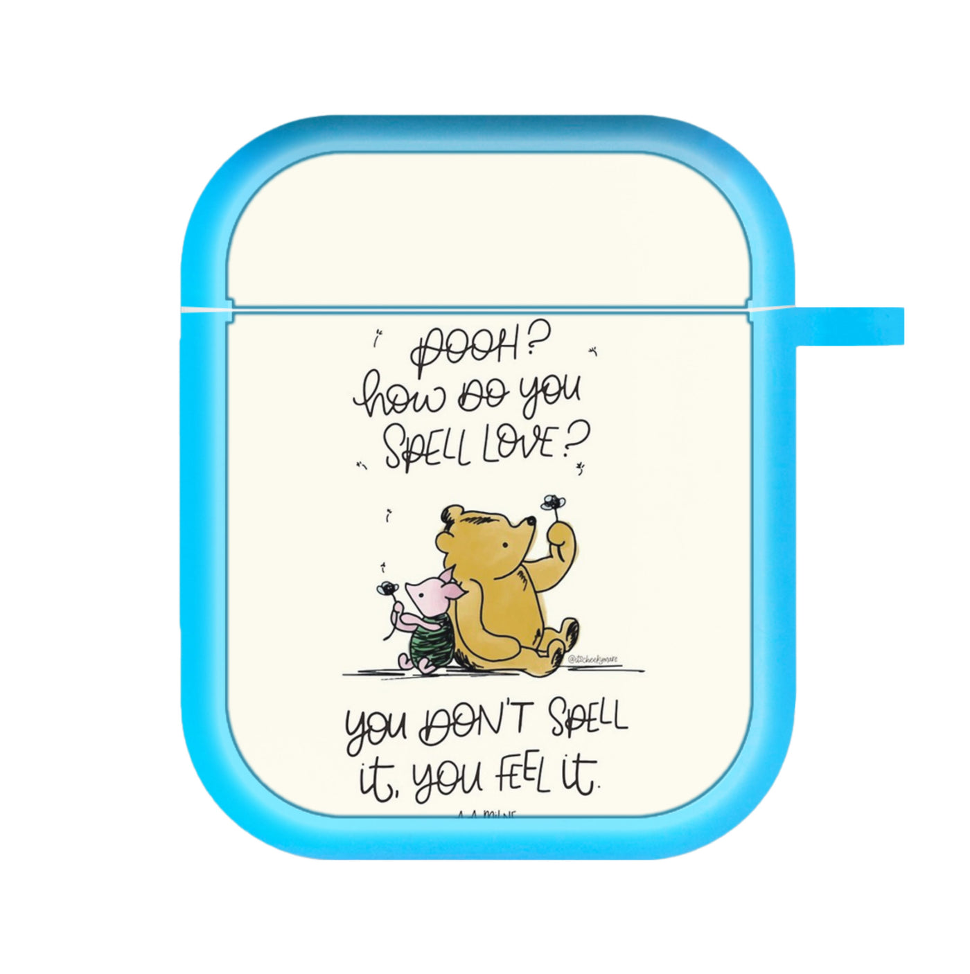 A Tale Of Love - Winnie The Pooh AirPods Case