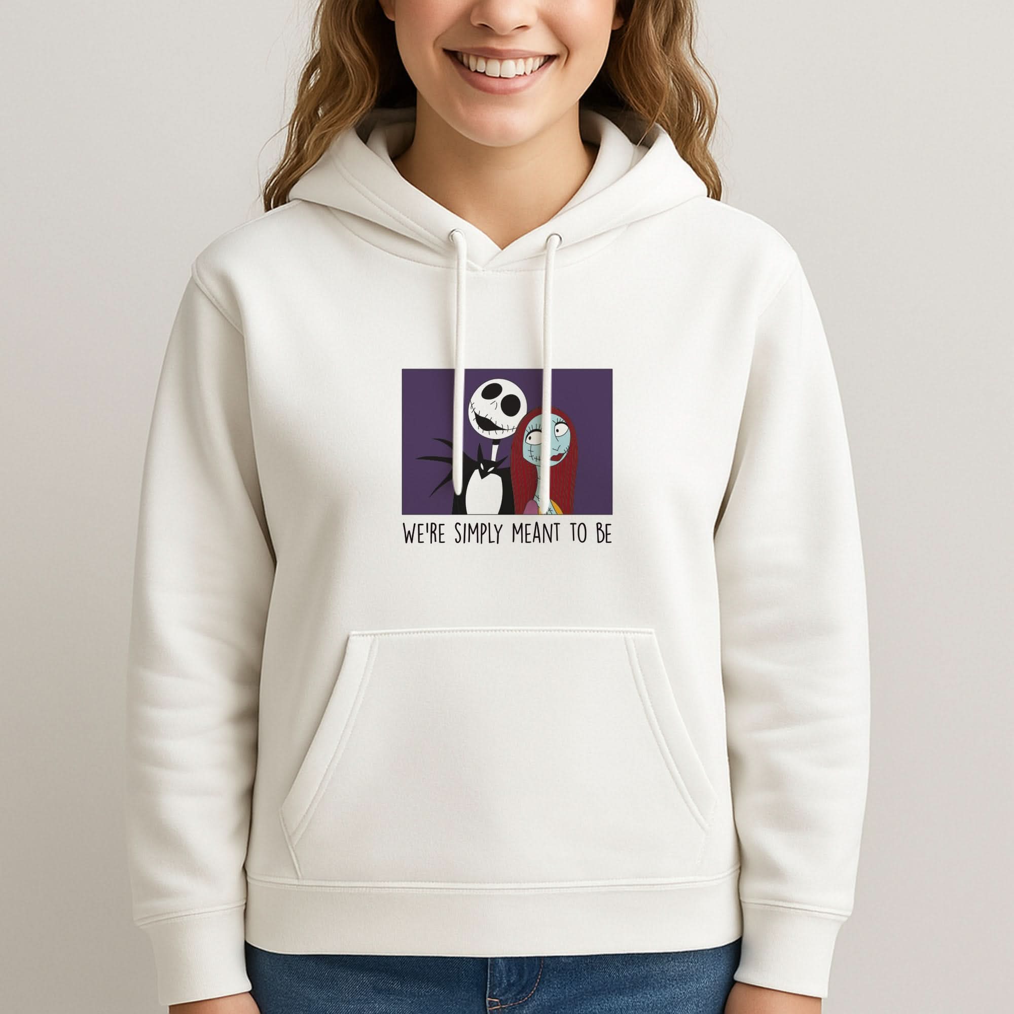 We're Simply Meant To Be Womans Hooded Sweatshirt