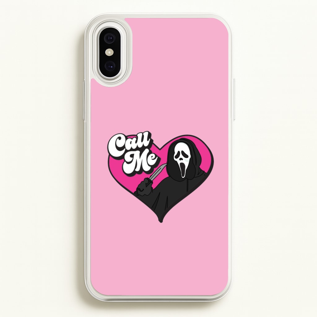 Call Me Heart iPhone XS Max Case
