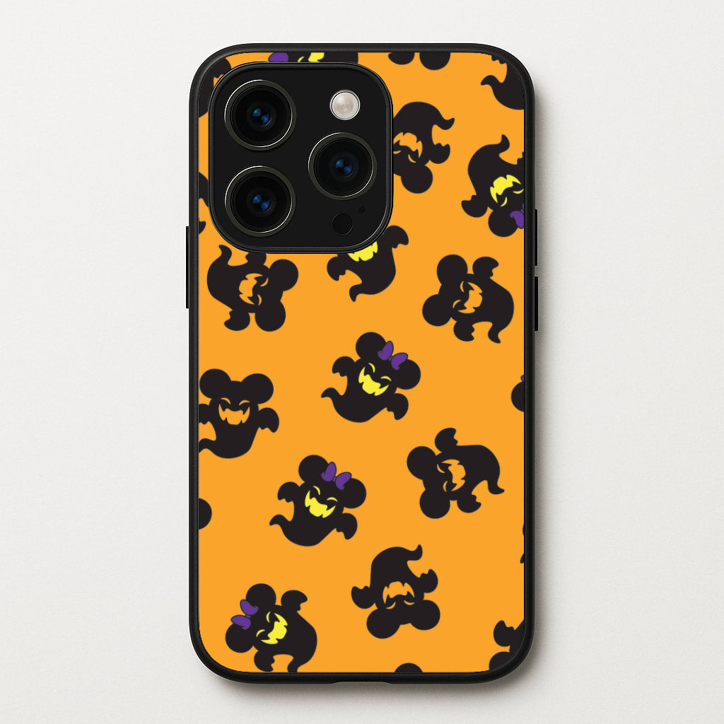 Mouse Ghosts Pattern iPhone 14 Pro Max Case