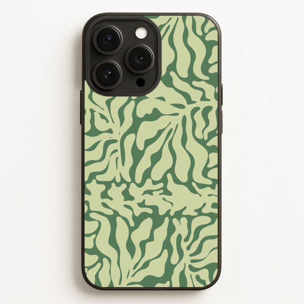 Light Green Leaf - Foliage Phone Case for iPhone, Samsung Galaxy and Google Pixel