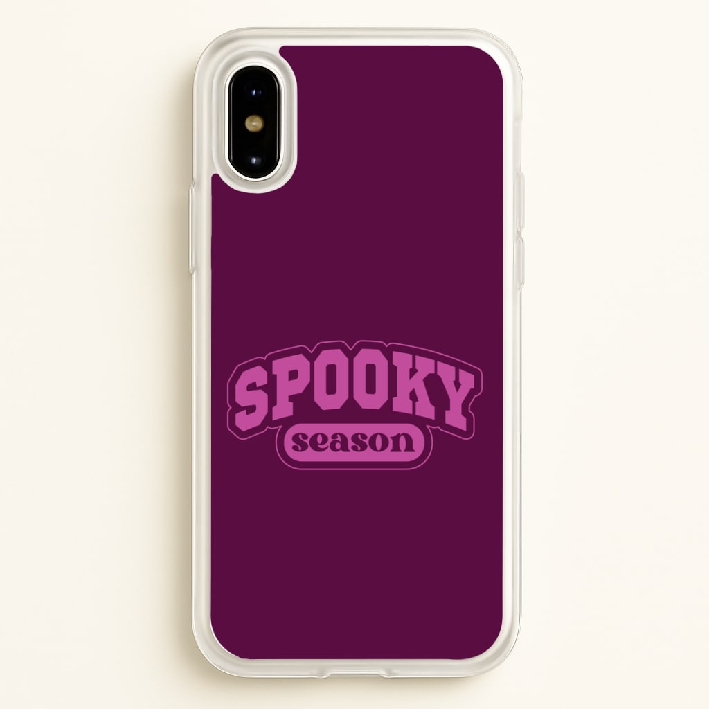 Spooky Season Varsity iPhone X / XS Case