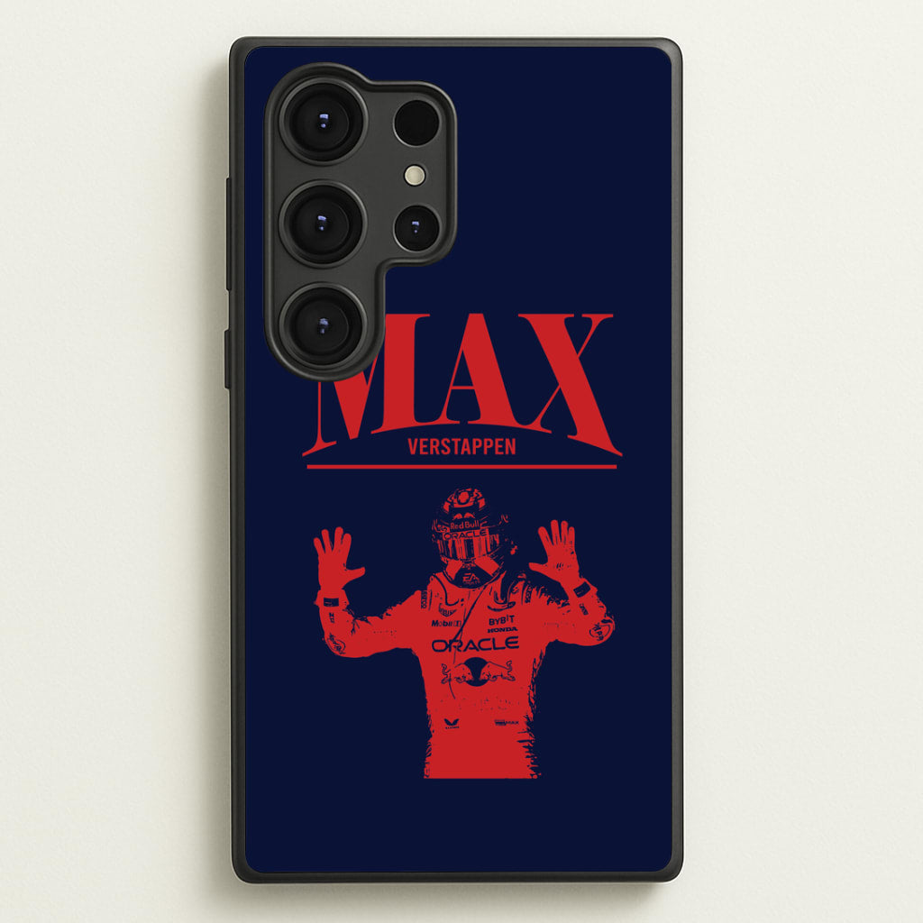 Max Blue And Red Galaxy S25 Ultra Case