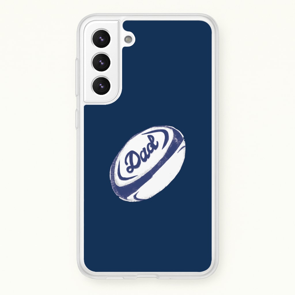 Dad Rugby Ball Galaxy S22 Plus Case