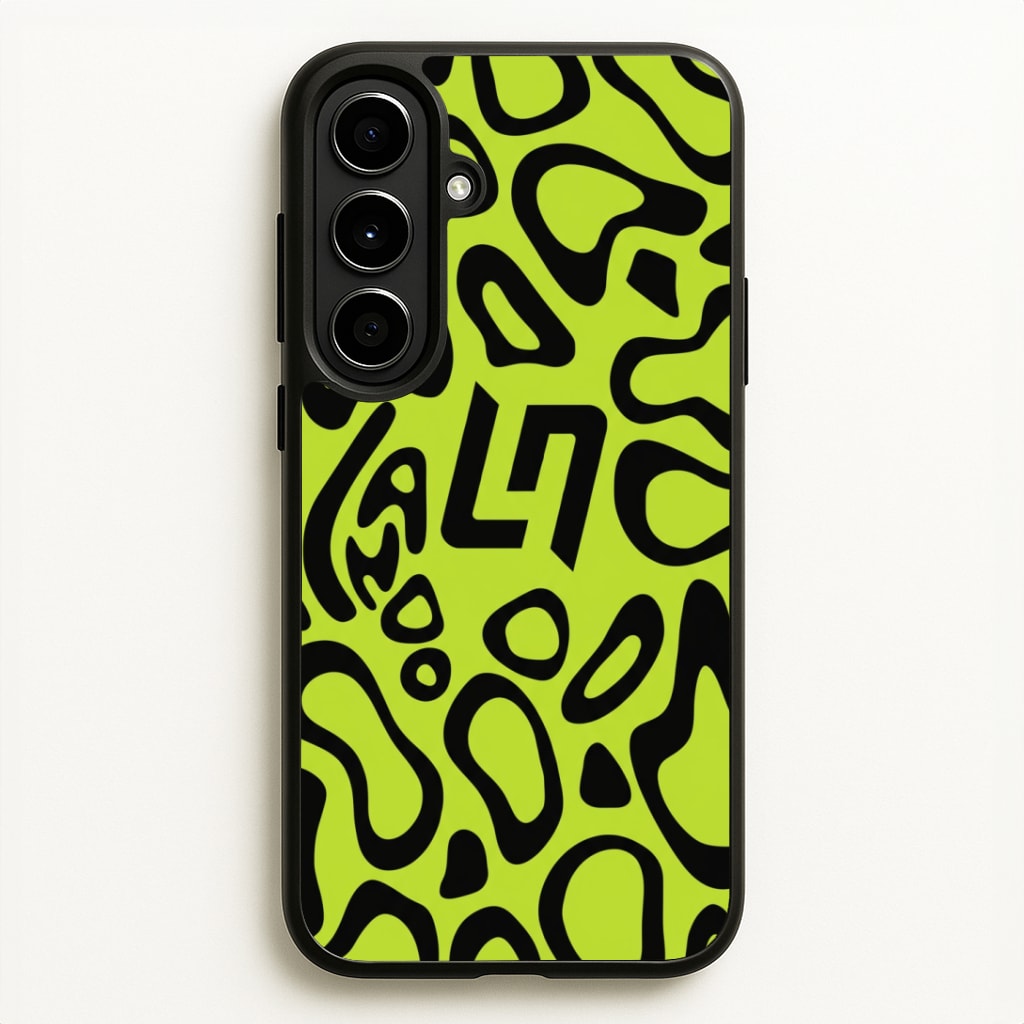 Norris Helmet Pattern Galaxy A56 Case