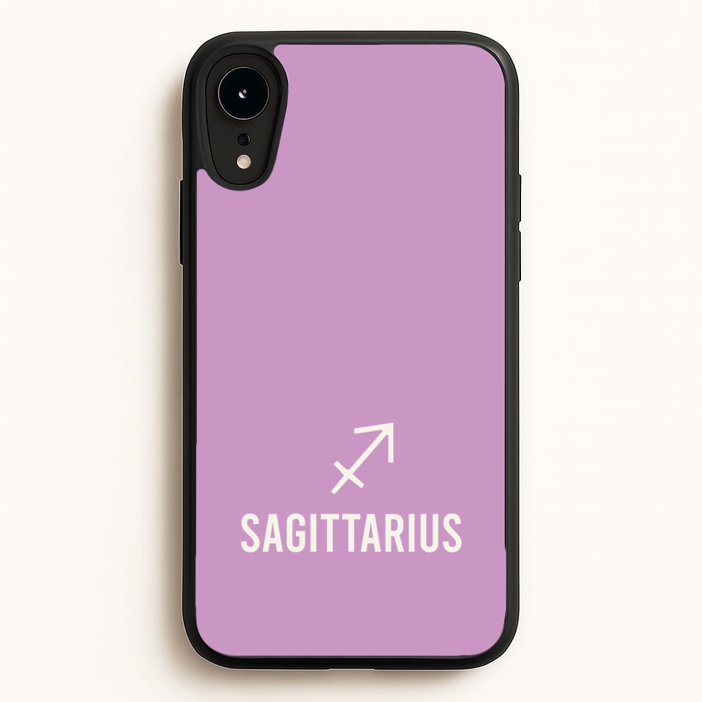 Sagittarius Pastel Zodiac iPhone XR Case