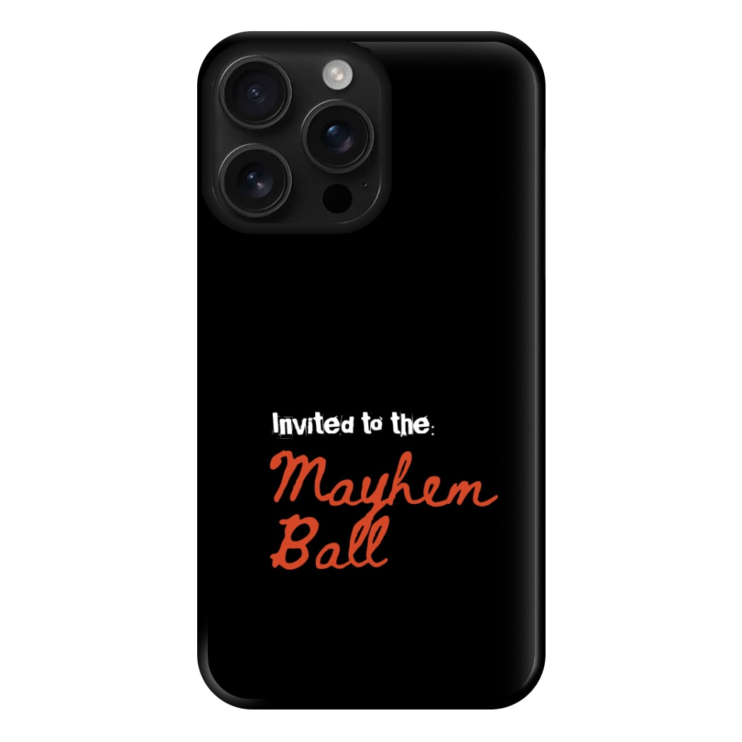 Invited To The Mayhem Ball iPhone 16 Pro Max Case