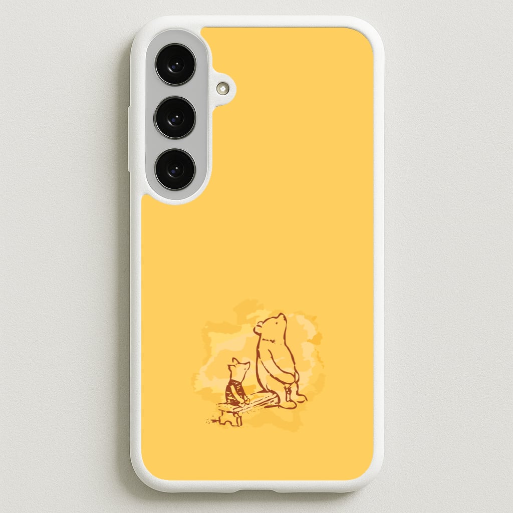 Winnie & Pig Galaxy S25FE Case