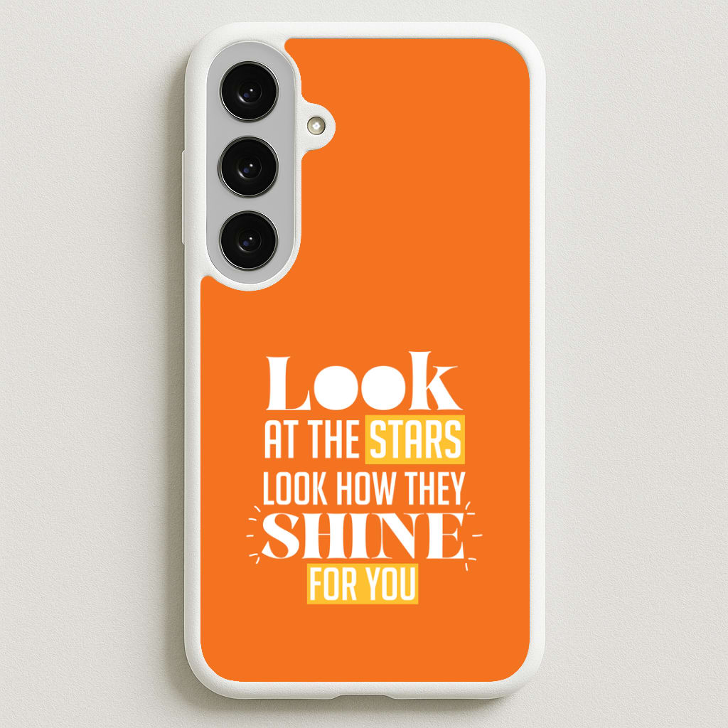 Look At The Stars Galaxy S25FE Case