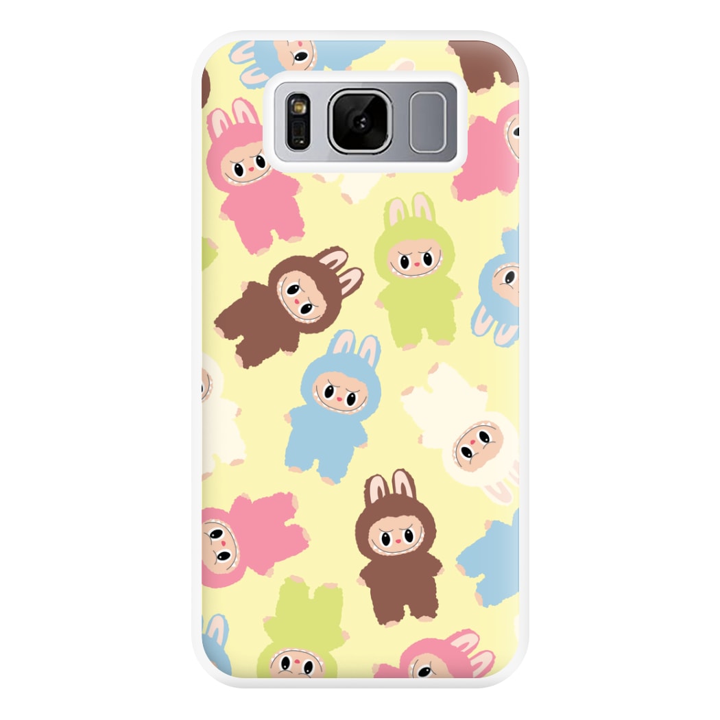 Colourful Little Monsters Pattern Galaxy S8 Plus Case