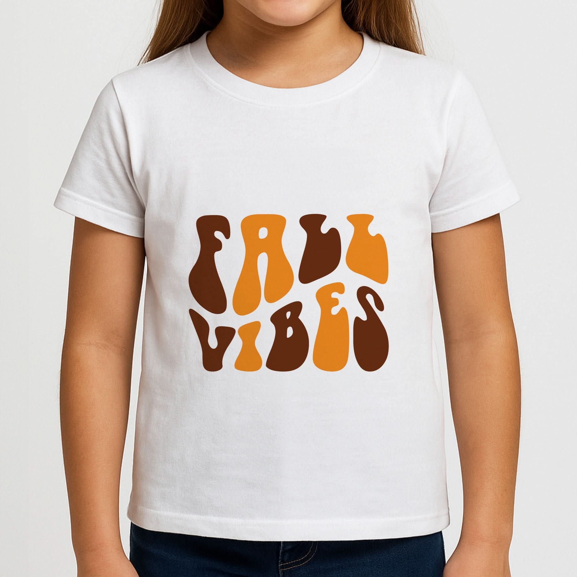 Fall Vibes Girls T-Shirt