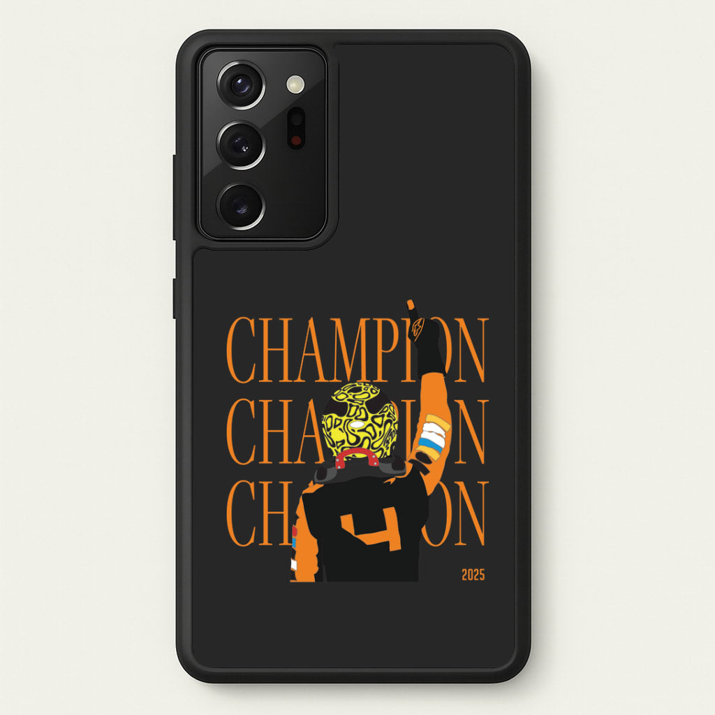 Lando Champion 2025 Galaxy Note 20 Ultra Case