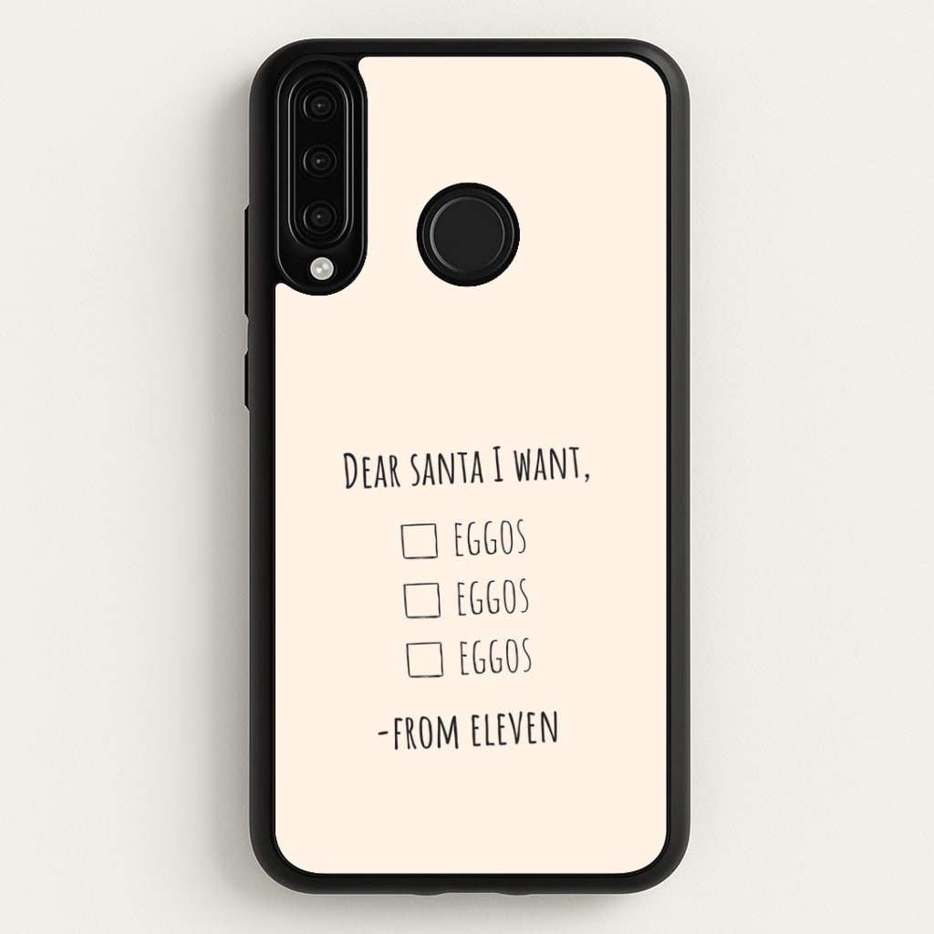 Eleven's Christmas List Huawei P30 Lite Case