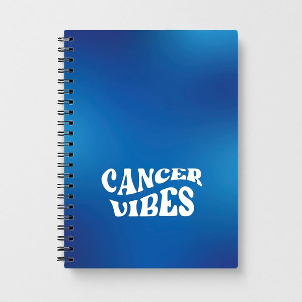 Cancer Vibes Gradient Zodiac Notebook