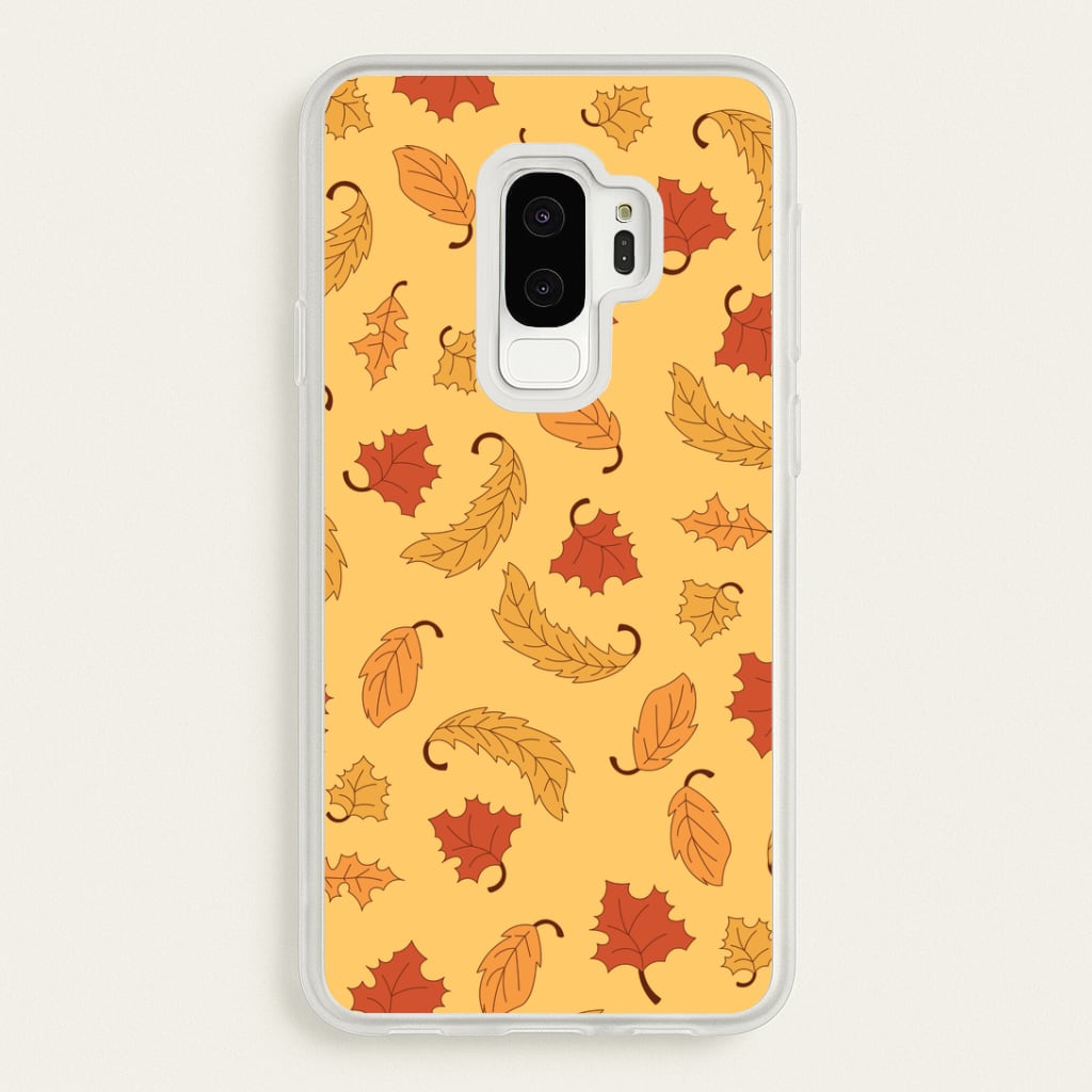 Leaves Assortment Pattern Galaxy S9 Plus Case