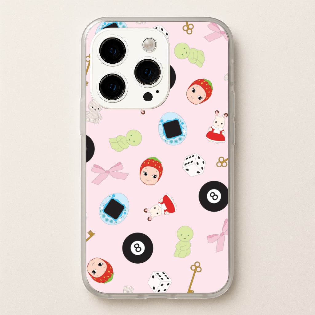 Trinkets Pattern iPhone 14 Pro Max Case