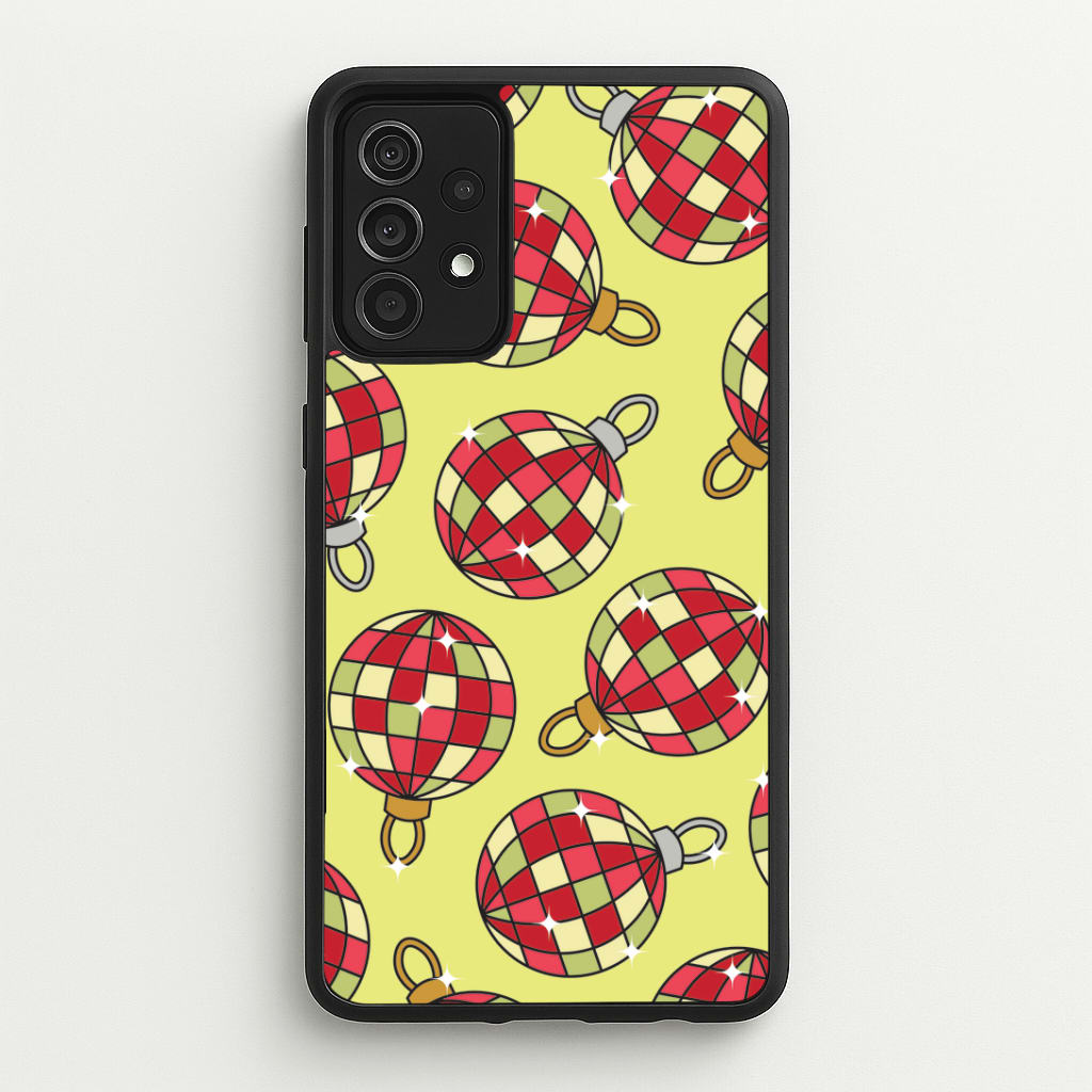 Disco Baubles Pattern Galaxy A52 / A52s Case