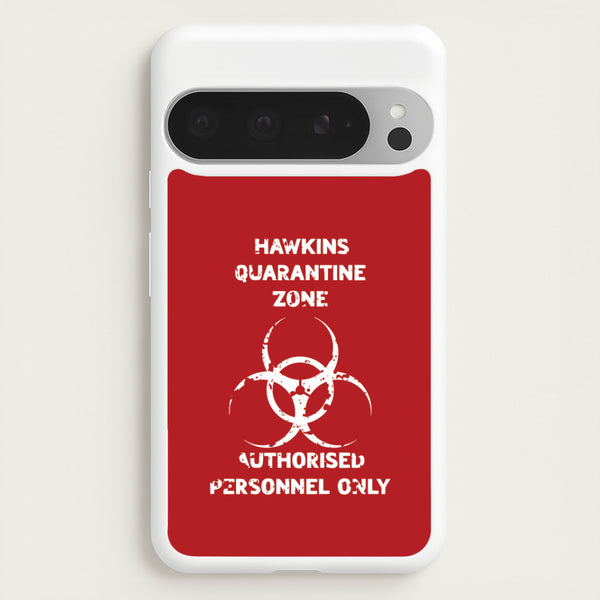 Hawkins Quarantine Zone Google Pixel 9 Pro XL Case