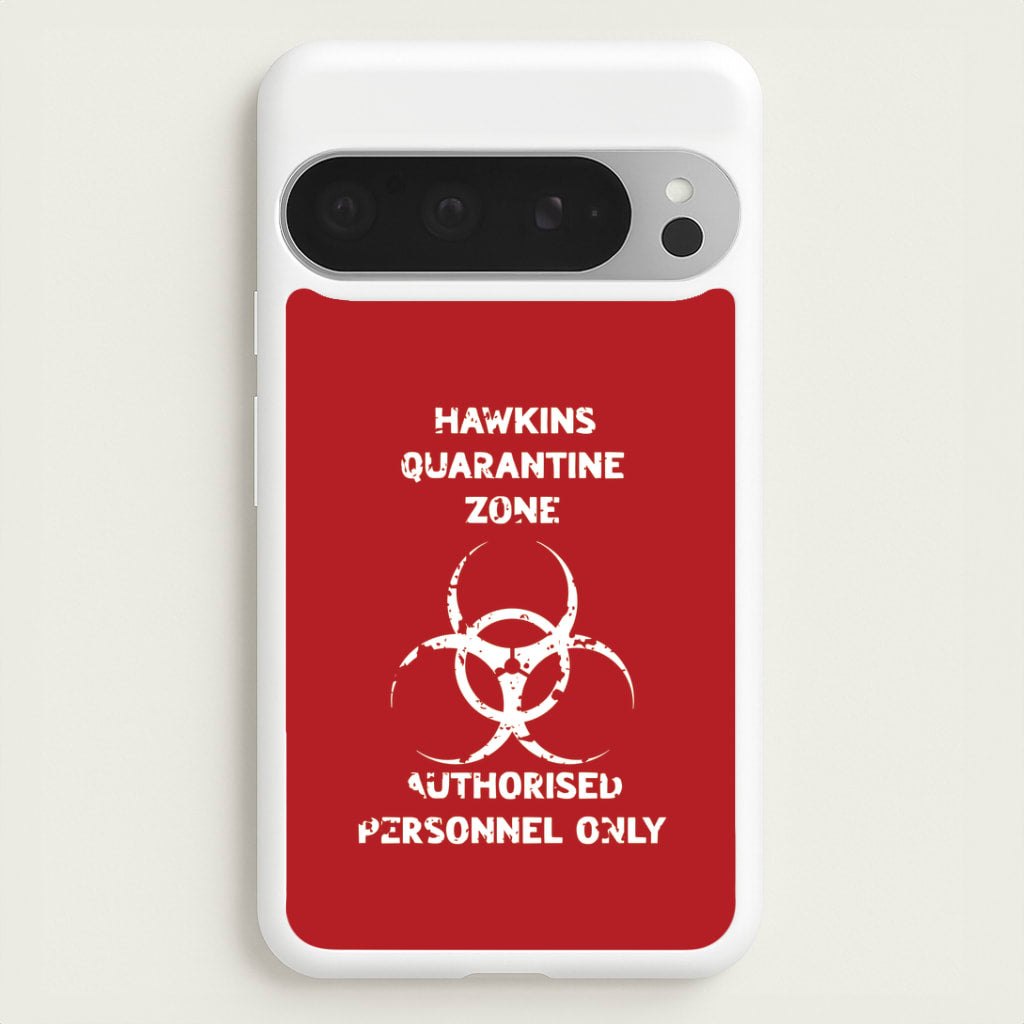 Hawkins Quarantine Zone Google Pixel 9 Pro XL Case
