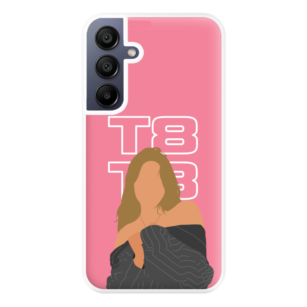 T8 Pink Galaxy A16 Case