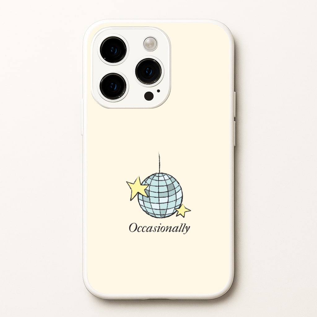 Ocasionally Discoball iPhone 15 Pro Case