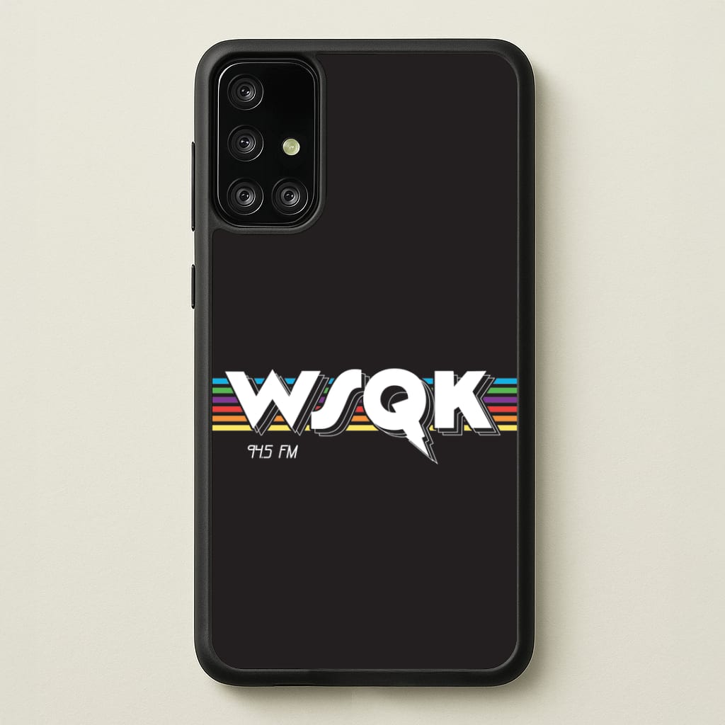 WSQK Radio Galaxy A71 Case